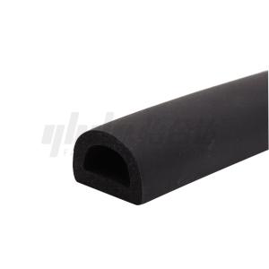 密封条 挤出发泡缓冲型 背胶式 D形中空 材质EPDM