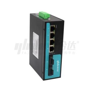 经济型工业交换机 非网管 端口类型：SC+RJ45  100M/1000M 1+1/1+2/1+4/2+4端口