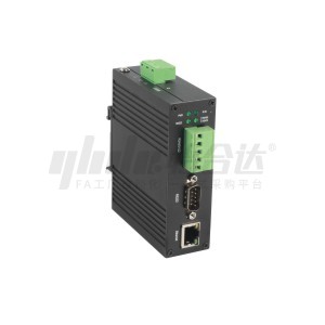 串口服务器 100M 1端口 串口标准RS-232+RS-422/485