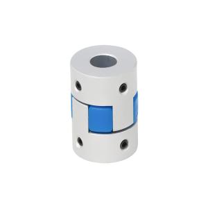 梅花式联轴器 螺钉固定型 铝合金 聚氨酯梅花垫