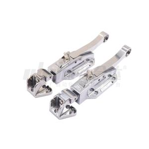 密封扣 重型门用 联动型 横向固定 有锁芯 ZDC 镀铬