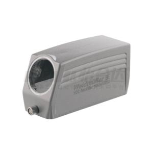 魏德米勒 重载连接器 插头外壳 24B HDC外壳 侧部出线、端部单锁扣 适配固定头：M25