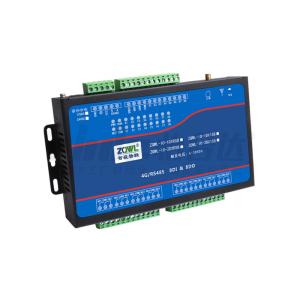 智嵌物联 4G开关量采集 ZQWL-IO系列 供电电压12/24VDC 通讯方式4G+RS485 输入类型8DI 输出类型8DO 壁挂安装