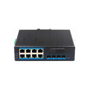 标准型工业交换机 网管  端口类型：SFP+RJ45  10000M 4+4/4+8/10+2端口