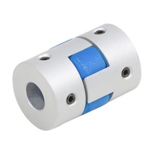 梅花式联轴器 螺钉固定型 铝合金 聚氨酯梅花垫