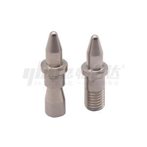 定位销 焊接夹具用 锥角R型  带研磨退刀槽 带肩型 外螺纹型 止动螺丝型 圆型 公差等级Dg6 镀硬铬 发黑