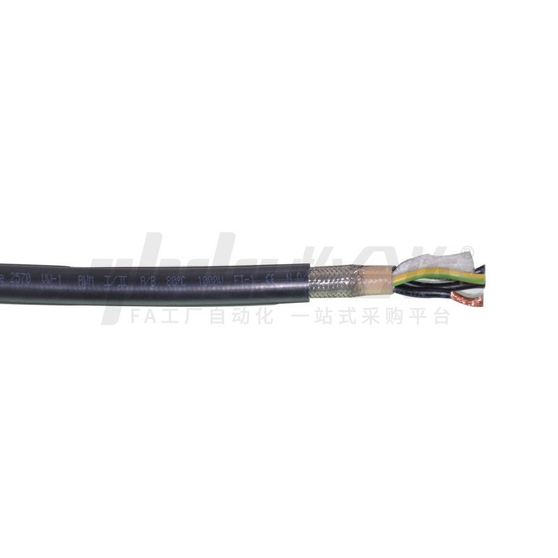 易格斯拖链电缆 动力电缆 高负载·带屏蔽