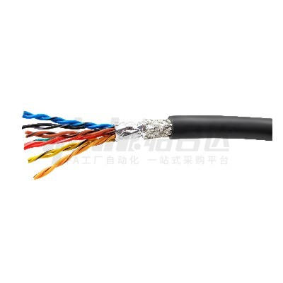 高柔性拖链电缆 信号电缆 1000万次 双绞带屏蔽